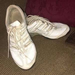 White Nike Shoes size 9